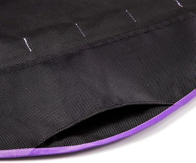TRIUMPH VISION Black Purple Wall Sunglasses Organizer Storage 20Slots - Hanging Glasse Display Stand Durable Oxford Sunglasses Case
