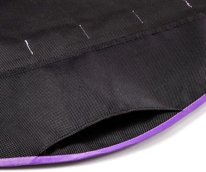 TRIUMPH VISION Black Purple Wall Sunglasses Organizer Storage 20Slots - Hanging Glasse Display Stand Durable Oxford Sunglasses Case