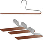 Mawa by Reston Lloyd Non-Slip Space Saving Clothes Hanger with Single Rod for Pants, Style KH/1, Set of 30, Copper