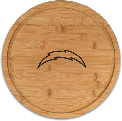 The Memory Company | Licensed NFL 13" Team Bamboo Lazy Susan