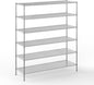 24" Deep x 72" Wide x 86" Height Wire Shelving Kit | 6-Tier | NSF Commercial Storage Rack Unit