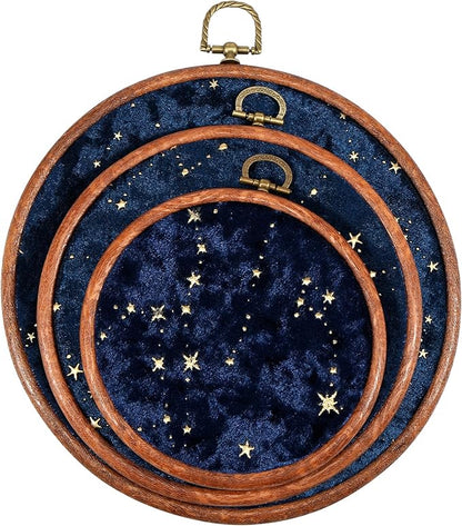 3Pcs Corduroy Pin Display Board, Corduroy Wall Hanging Brooch Jewelry Storage Display, 3 Size Vintage Enamel Pin Display Holder for Brooches Enamel Pins Necklace Jewelry (Navy Blue)