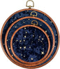 3Pcs Corduroy Pin Display Board, Corduroy Wall Hanging Brooch Jewelry Storage Display, 3 Size Vintage Enamel Pin Display Holder for Brooches Enamel Pins Necklace Jewelry (Navy Blue)