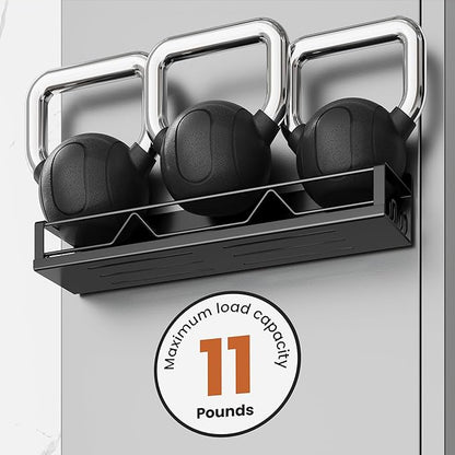 Mystozer 16.9 Inch Wide Large Capacity Magnetic Spice Rack for Refrigerator,4 Pack Metal Fridge Shelf Apartment Essentials Fridge Organizer Magnetic Storage Fridge Magnet Organizer(Black)