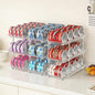 Cat Food Can Organizer, Modular 3-Tier Adjustable Can Organizer for Pantry, Soup Cans and 3oz & 5oz Canned Goods Storage, Clear Can Holder for Pantry and Fridge