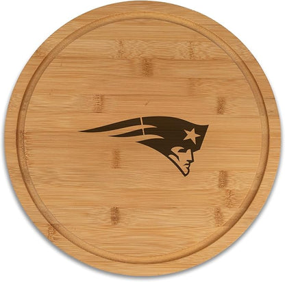 The Memory Company | Licensed NFL 13" Team Bamboo Lazy Susan