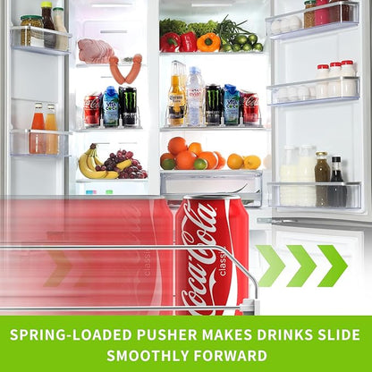 Coanto Drink Organizer for Fridge 3 Row&5 Row