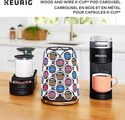 Keurig 5000351185 K-Cup Whirl Carousel Coffee Pod holder, 49, Black