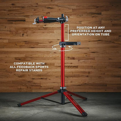 Feedback Sports | Tool Tray for Bike Repair Stands | Compatible W Upright Repair Stands | Black