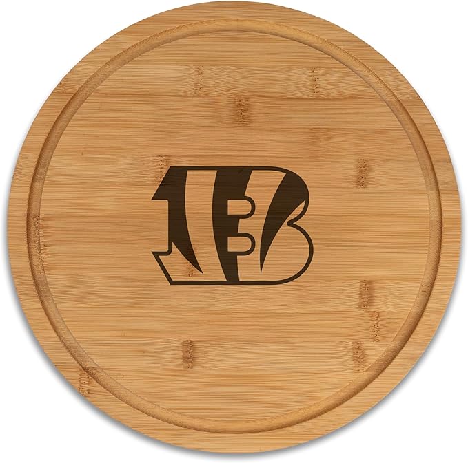 The Memory Company | Licensed NFL 13" Team Bamboo Lazy Susan
