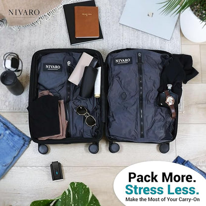 Travel Vacuum Compression Bags | Large 30L 1-Pack | Waterproof & Reusable | Space Saver Bags for Luggage | Wireless Pump Included