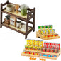 2 Tier Matcha Station, Coffee Bar Station Organizer for Accessories & Can Rack Organizer for Pantry