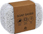 Snowkingdom 8 Pack White Soap Saver Holder for Bar Soap Draining Lift Pad 2.9" x 4.5" PVC Non-BPA Non-Slip Durable Porous