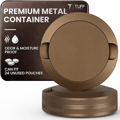 Premium Aluminum Pouch Organizer with Dual Compartment | Waterproof Secure Seal | Compact & Pocket-Friendly | Slim & Lightweight Modern Design for Everyday Use