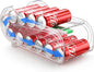 Soda Can Organizer for Refrigerator, Drink Organizer for Fridge, Automatic Rolling Can Dispenser Holder, Organize 11 Pcs Standard 11.15oz or 12oz Long Cans (1 Pack)