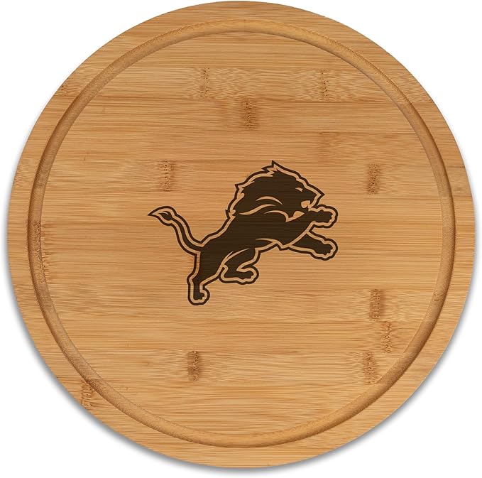 The Memory Company | Licensed NFL 13" Team Bamboo Lazy Susan