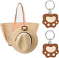 Hat Clip for Travel Sun Hat Holder Hang on Bags Hands Free Hats Clip-on Luggage Women’s Outdoor Travel Accessory