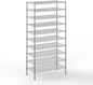 21" Deep x 42" Wide x 86" Height Wire Shelving Kit | 10-Tier | NSF Commercial Storage Rack Unit