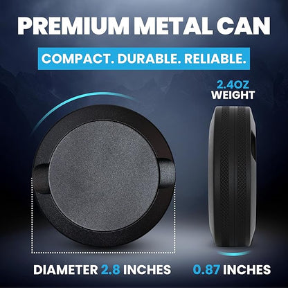 Premium Aluminum Pouch Organizer with Dual Compartment | Waterproof Secure Seal | Compact & Pocket-Friendly | Slim & Lightweight Modern Design for Everyday Use