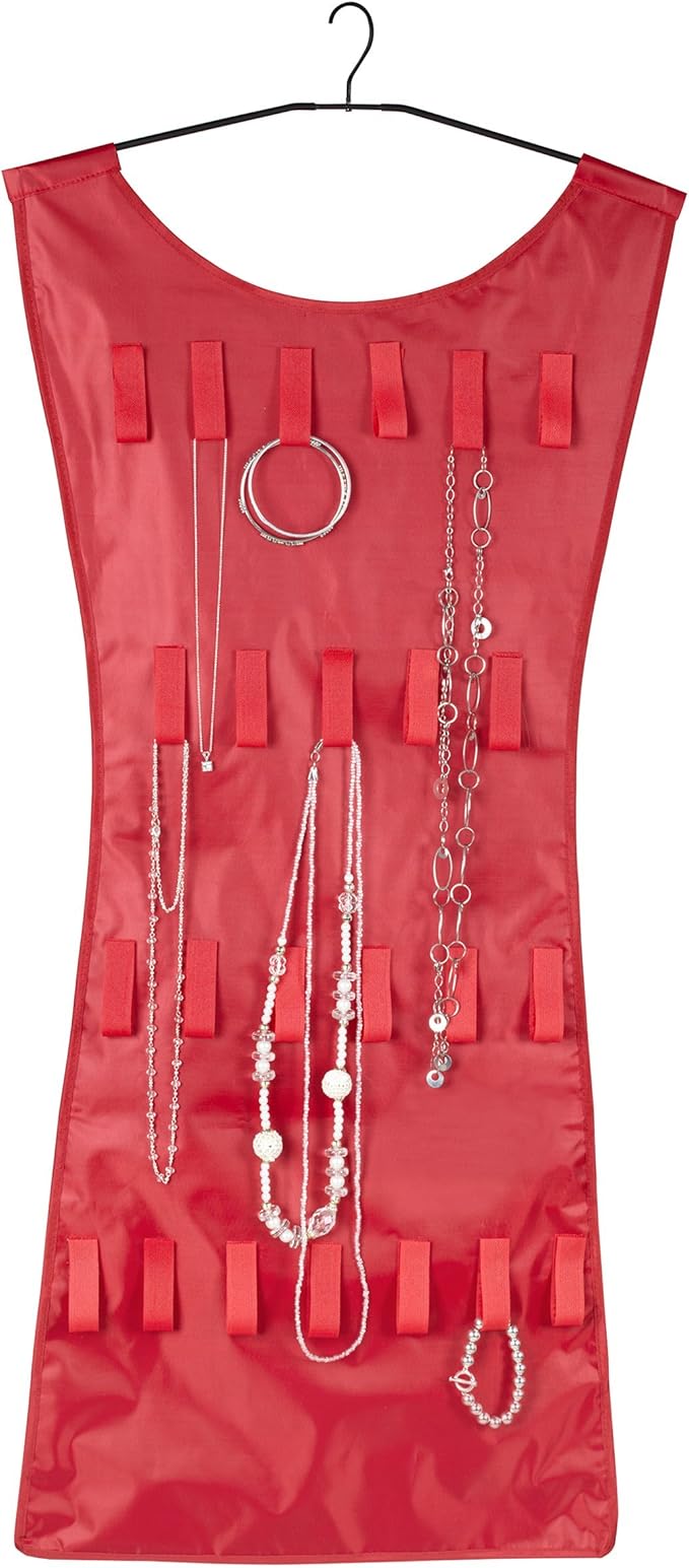 Umbra Little Dress Jewelry Organizer, Red