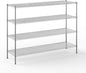 21" Deep x 72" Wide x 54" Height Wire Shelving Kit | 4-Tier | NSF Commercial Storage Rack Unit