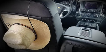 Cowboy Hat Holder for Truck & SUV – The Original Patented Design – American Made Powder Coated Steel