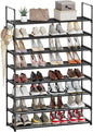 Shoe Rack, 8 Tier Tall Shoe Rack for Entryway, Shoe Orhanizer for Closet, Shoe Shelf, Shoe Stand for Front Door Entrance, Closet & Entryway.