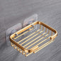 Soap Holder Dish, Bar Suction Cup Soap Tray Wall Mounted, Rustproof Stainless Steel Sponge Holder Caddy for Bathroom Bathtub Kitchen Sink