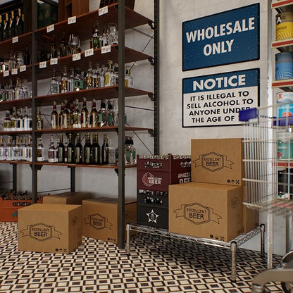 21" Deep x 30" Wide x 8" Height Wire Shelving Kit | 1-Tier | NSF Commercial Storage Rack Unit
