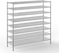 24" Deep x 72" Wide x 74" Height Wire Shelving Kit | 8-Tier | NSF Commercial Storage Rack Unit