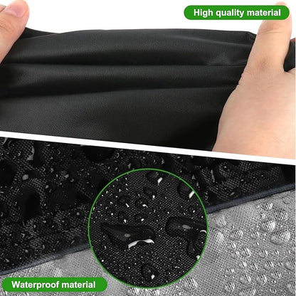 Fridge Cover, Refrigerator Cover, Fridge Wrap,210D Waterproof&Dustproof Cover for Protecting Upright Freezers/Beverage Refrigerator for Cold Rooms, Black,20"W x 20"D x 21"H Mini Fridge with Freezer F