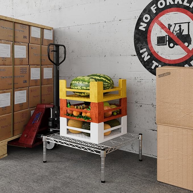 21" Deep x 24" Wide x 8" Height Wire Shelving Kit | 1-Tier | NSF Commercial Storage Rack Unit