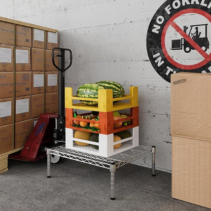21" Deep x 24" Wide x 8" Height Wire Shelving Kit | 1-Tier | NSF Commercial Storage Rack Unit