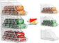 Sonyabecca 3-Pack Soda Can Organizer for Pantry, Stackable Can Storage Organizer Pantry, Canned Food Storage Basket With Handles for Pantry Kitchen Countertop Cabinet Patent Pending