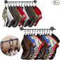 CAPHONT Hat Rack for Baseball Cap Organizer with 24 Hooks, Modern Metal Hats Storage Wall Mounted Caps Hanger for Closet Door Bedroom Entryroom Laundry, 2 Pack