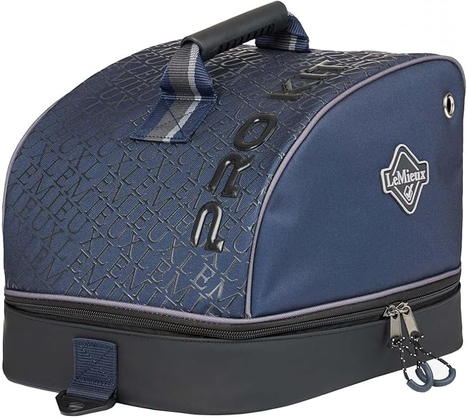 LeMieux Elite Pro Hat Box Navy - Waterproof - Horseback Riding