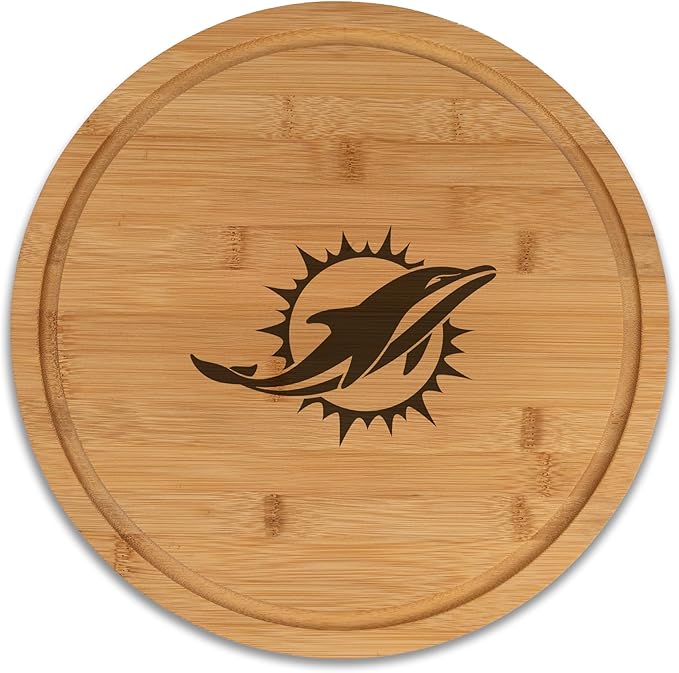 The Memory Company | Licensed NFL 13" Team Bamboo Lazy Susan