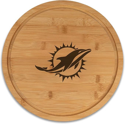 The Memory Company | Licensed NFL 13" Team Bamboo Lazy Susan