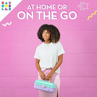 Caboodles On-the-go girl cosmetic organizer, Bubblegum Marble