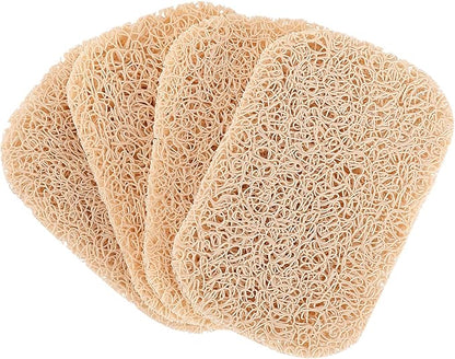 15 Piece Soap Savers Pads - Beige BPA Free Holder for Bar Soap, Non-Slip Self Draining Dish Lift for Shower, Kitchen, Bathroom - Tray Bulk Accessories