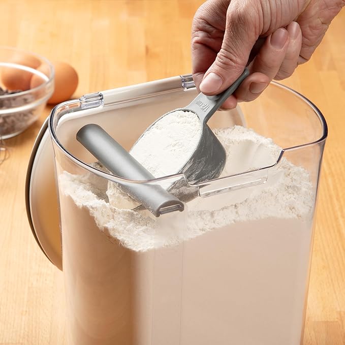 PREPWORKS ProKeeper 3 Piece Baker's Storage Set - Includes Flour, Sugar, and Brown Sugar Containers