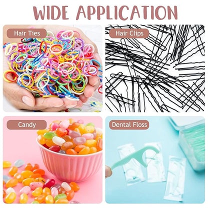 Box Girl Sundry Desktop Ropes Swab Hair Small Rubber Holder Earrings : Hanging for Portable Cotton Organizer Accessories Items Tie Band Ornaments Storage