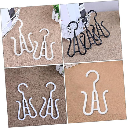 Garneck 4pcs Simple Sneaker Rack Shoes Display Hooks Thickened Plastic Hanger for Home