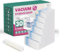 HealSmart Vacuum Storage Bags - 30 Pack Space Saver, Vacuum Sealed for Clothes, Comforters, Blankets, Pillows - Hand Pump Included (5 Jumbo/5 L/5 M/5 S/5 Roll M/5 Roll S)