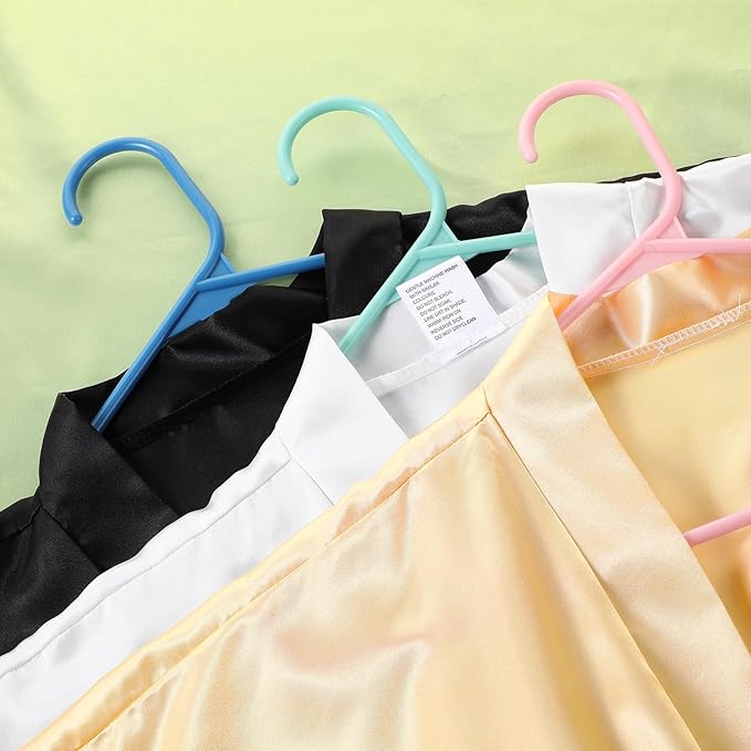 Jetec 120 Pcs Plastic Clothes Hangers Bulk Heavy Duty Hangers with Hooks Durable, Space Saving Thick Closet Hangers Coat Hanger for Clothing Adult Shirts Pants Dresses(Morandi)