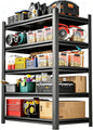 Heavy Duty Metal Shelving, 3000Lbs Garage Shelves, Adjustable Metal Shelving Unit for Warehouse, Basement, 78''H Garage Storage Shelves