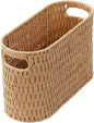 Paper Rope Basket for Toilet Paper Storage,Hand-Woven Wicker Basket for Bathroom,Living Room,Cute Woven Basket Both Organizer&Decor,Neutral