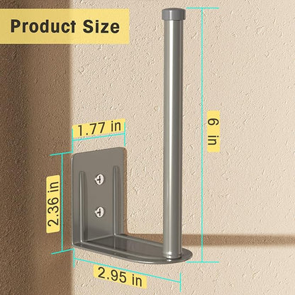 2 Pack Hat Racks for Baseball Caps, Stainless Steel Hat Organizer for Baseball Cap, Hat Holder Storage Organizer, Hat Hanger Strong Adhesive/Wall Drilled for Door, Bedroom, Closet(Light Grey 6 in)