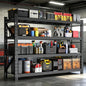 Garage Storage Shelves,73" H*48" W*22.4" D Heavy Duty 4-Tier Metal Shelving Unit with Adjustable Shelves Industrial Garage Shelving for Garage Organization & Warehouse Storage