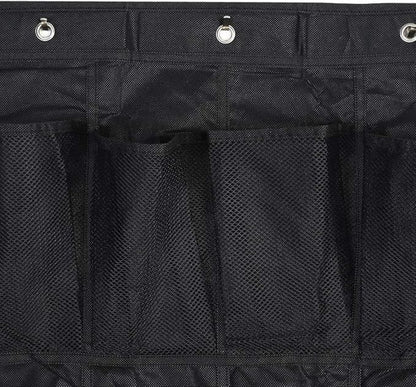 24 - Pockets Non - Woven Hanging Shoe Storage Bag, Over The Door Organizer, Large Capacity Wall Mount Shoe Rack with Metal Hooks for Home Closet Entryway